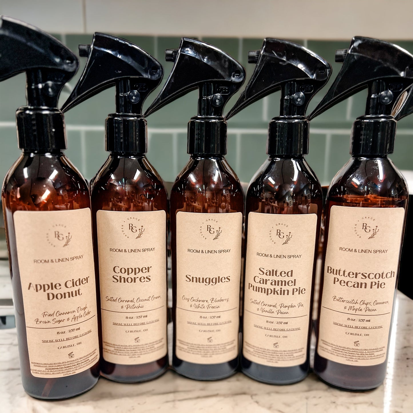 Salted Caramel Pumpkin Pie 8oz Room & Linen Spray