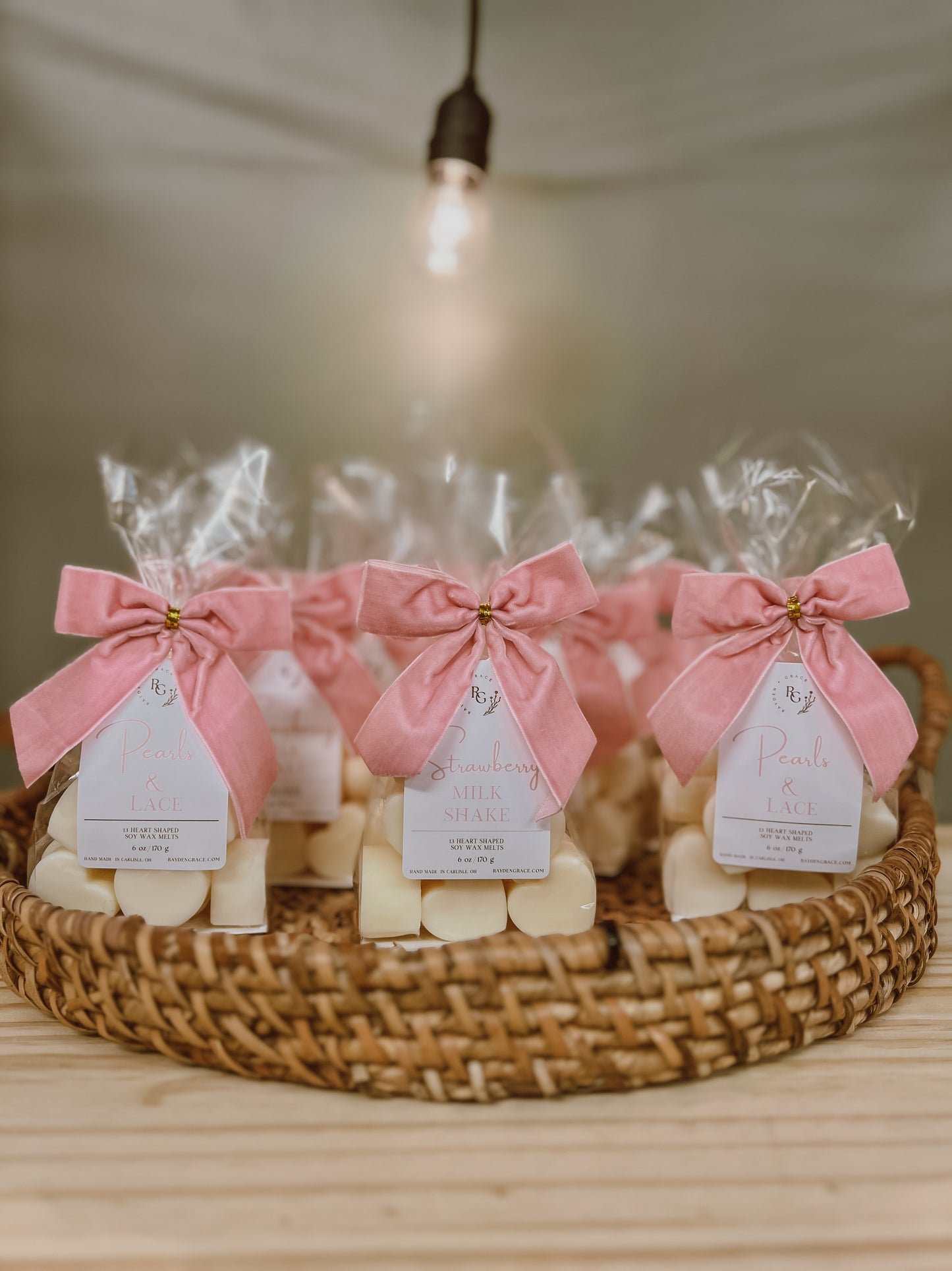 Heart Shaped Wax Melt Bags