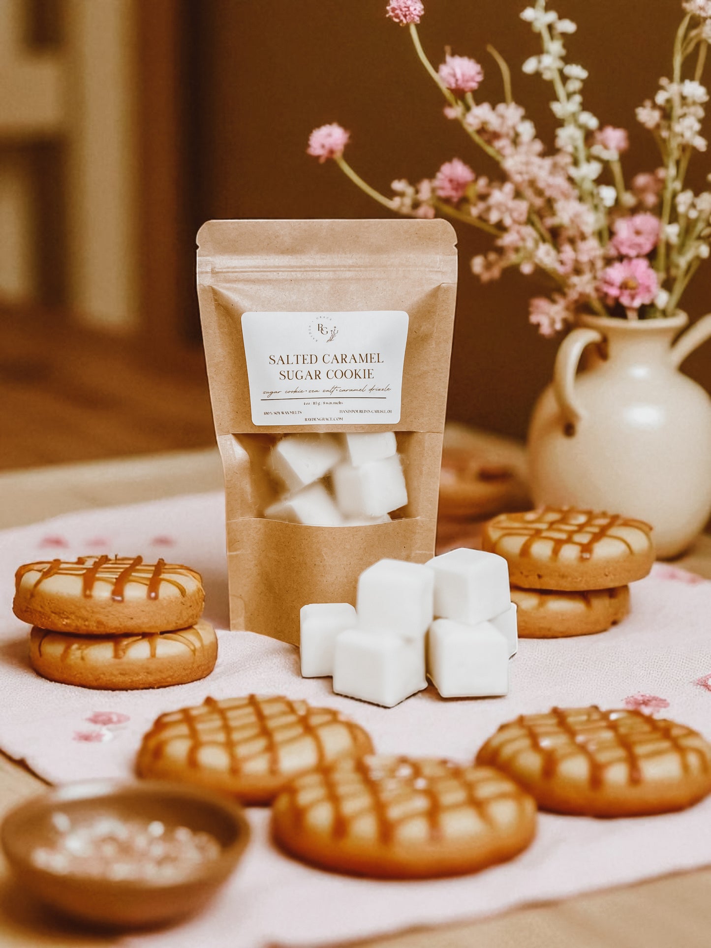 Salted Caramel Sugar Cookie Wax Melt Bag