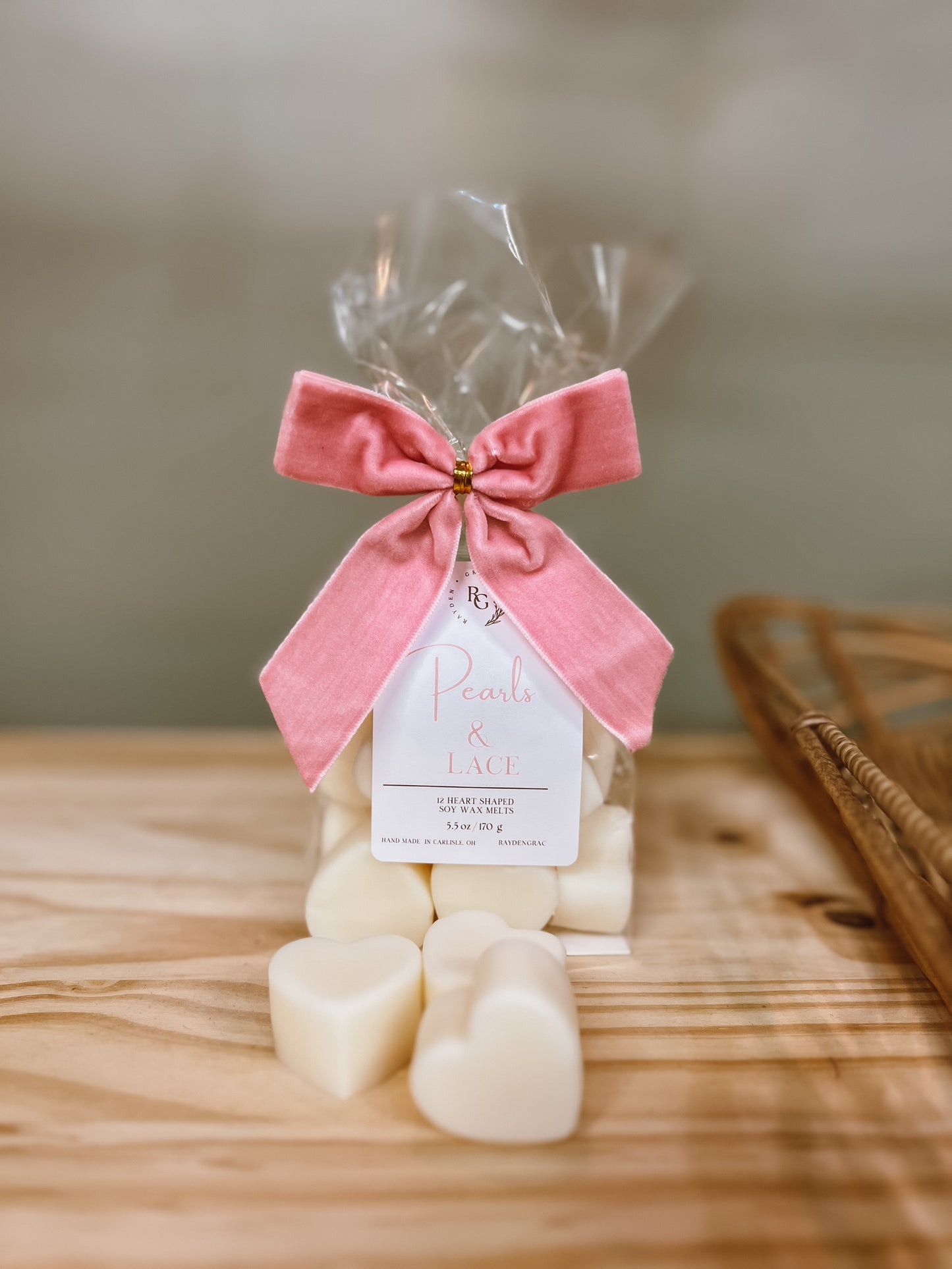 Heart Shaped Wax Melt Bags