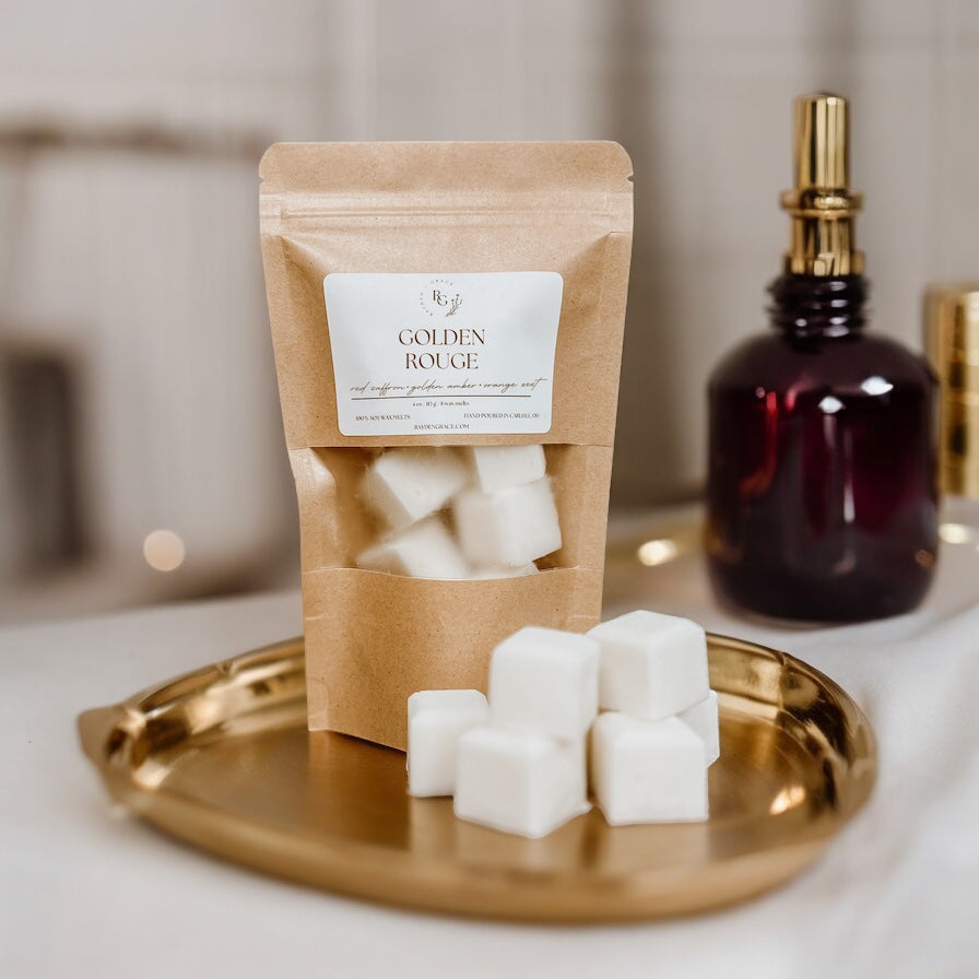 Golden Rouge Wax Melt Bag