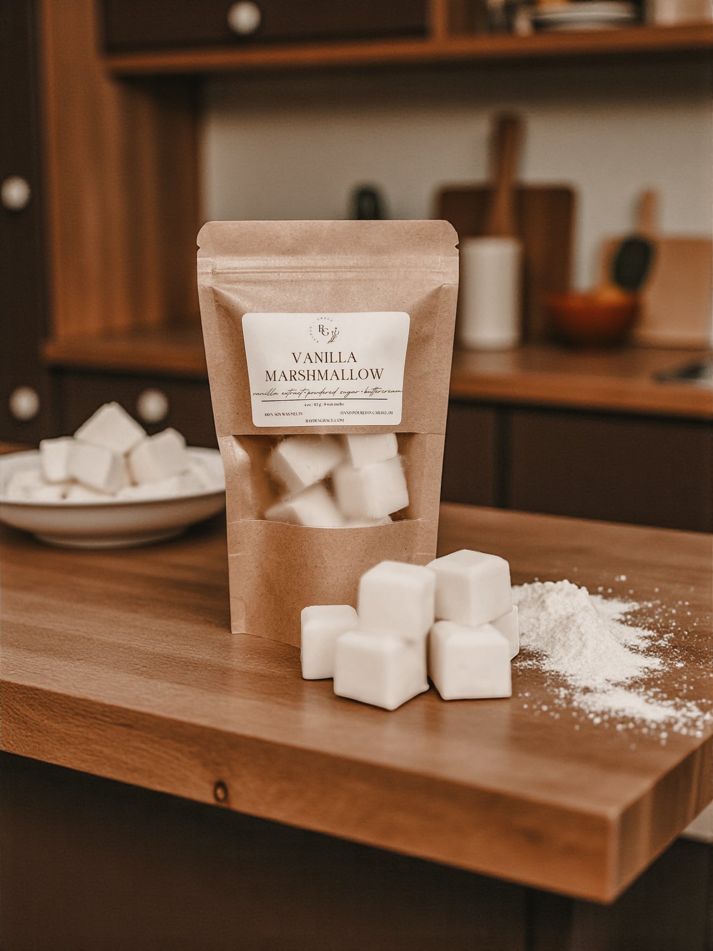 Vanilla Marshmallow Wax Melt Bag