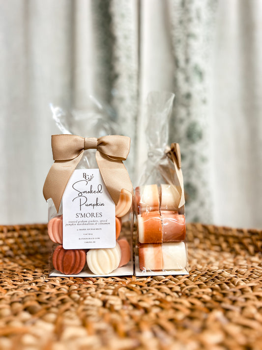 Pumpkin Shaped Wax Melt Bag