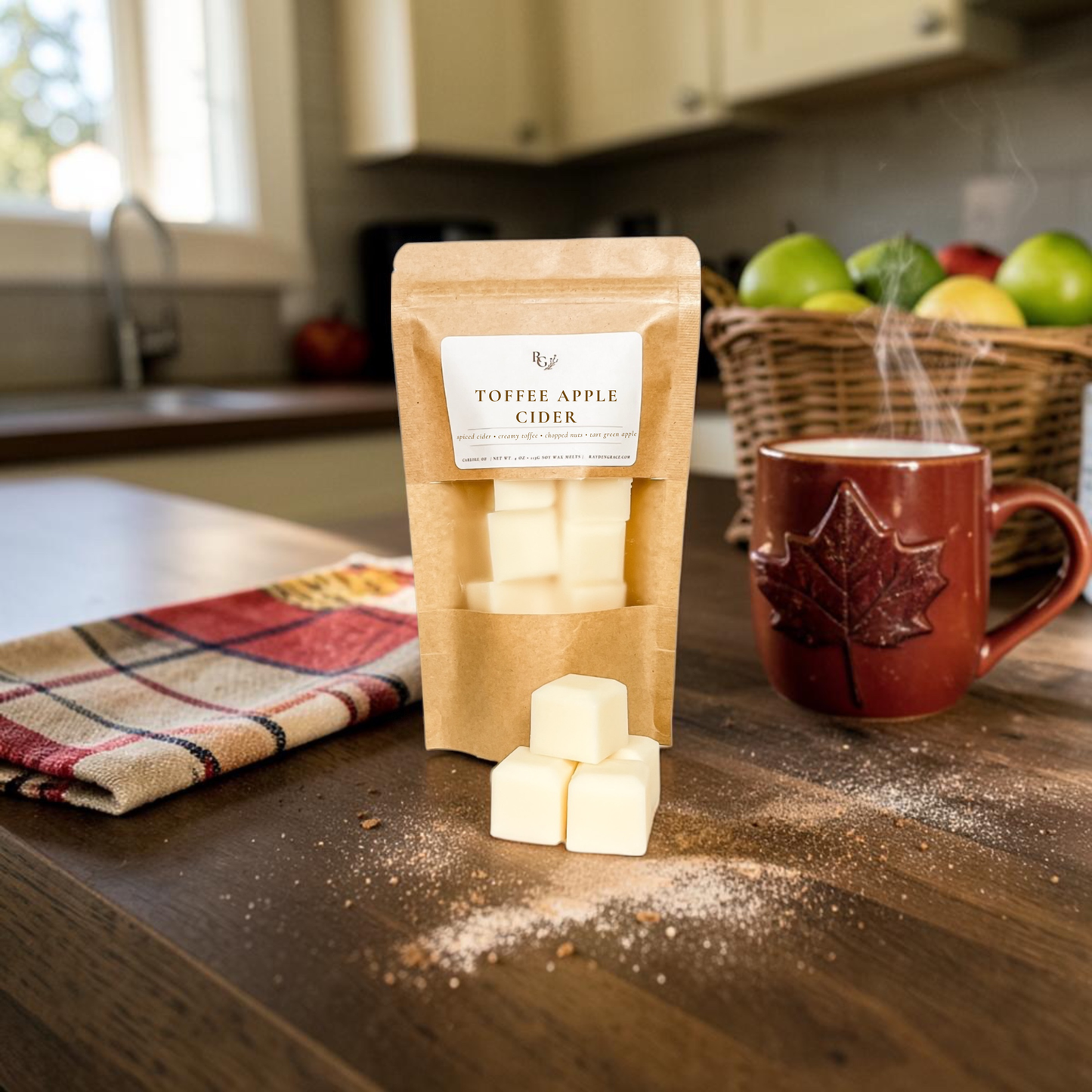 Toffee Apple Cider Wax Melt Bag