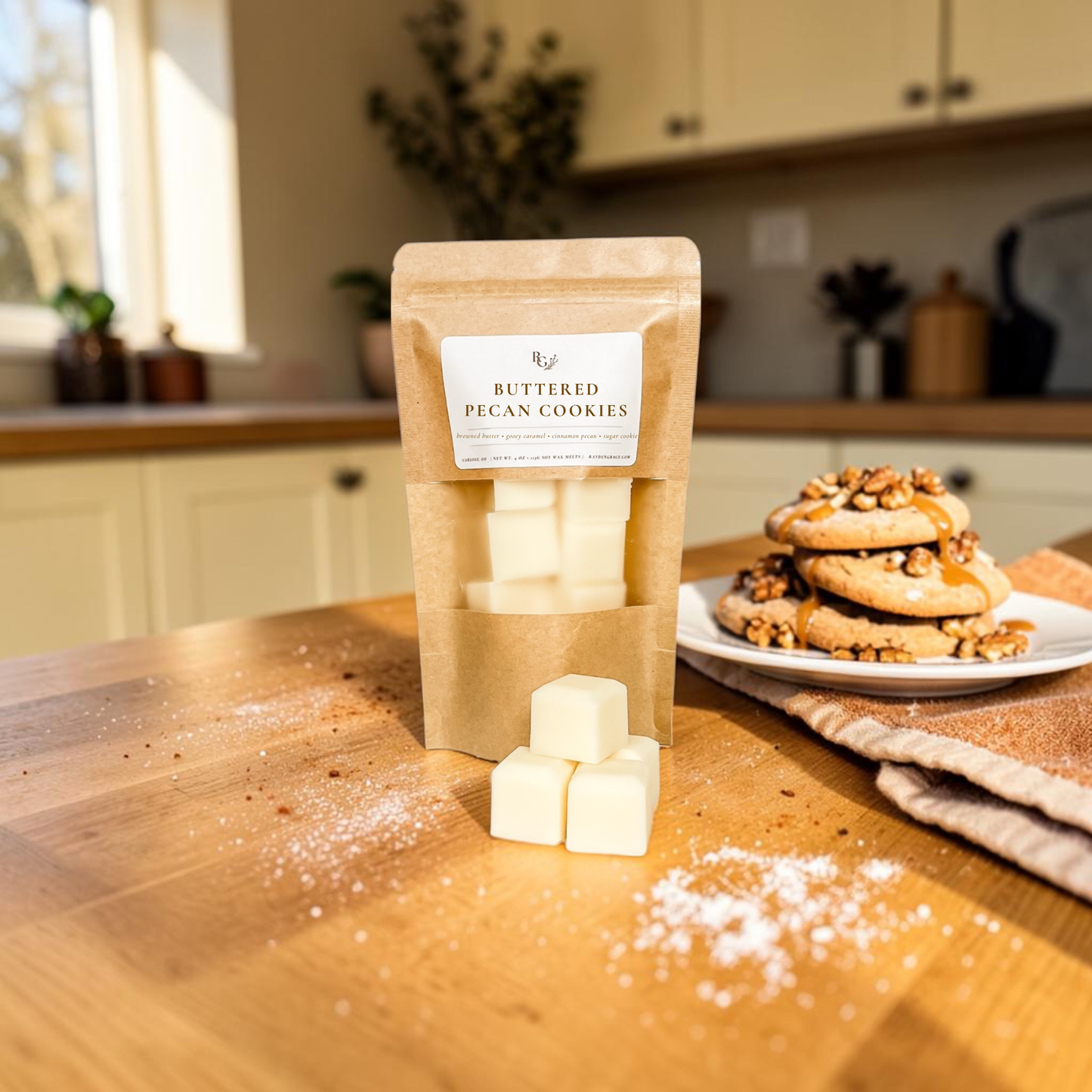 Buttered Pecan Cookies Wax Melt Bag