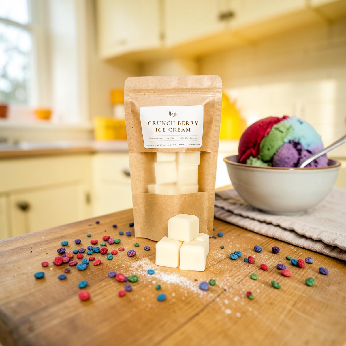 Crunch Berry Ice Cream Wax Melt Bag