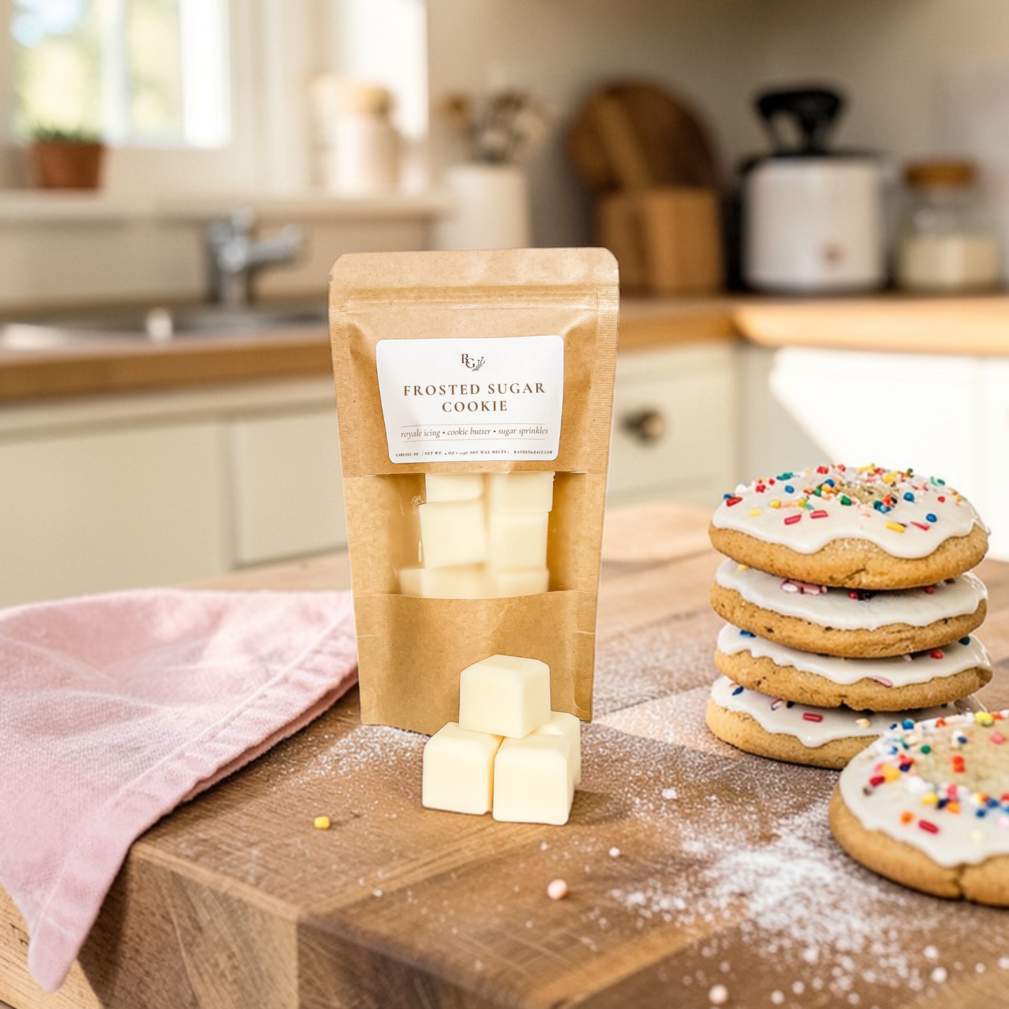 Frosted Sugar Cookie Wax Melt Bag