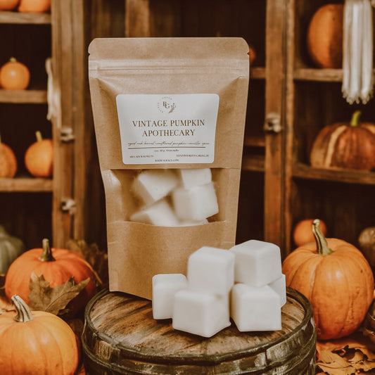 Vintage Pumpkin Wax Melt Bag