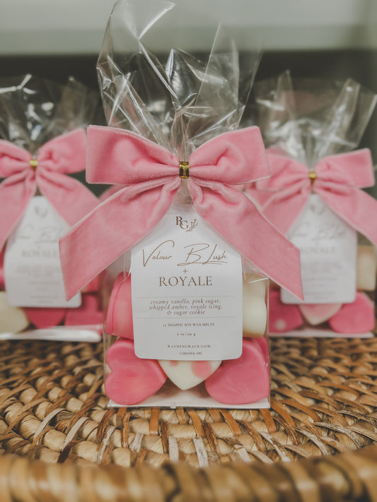 Heart Shaped Wax Melt Bags