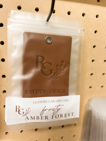 Leather Car Diffusers