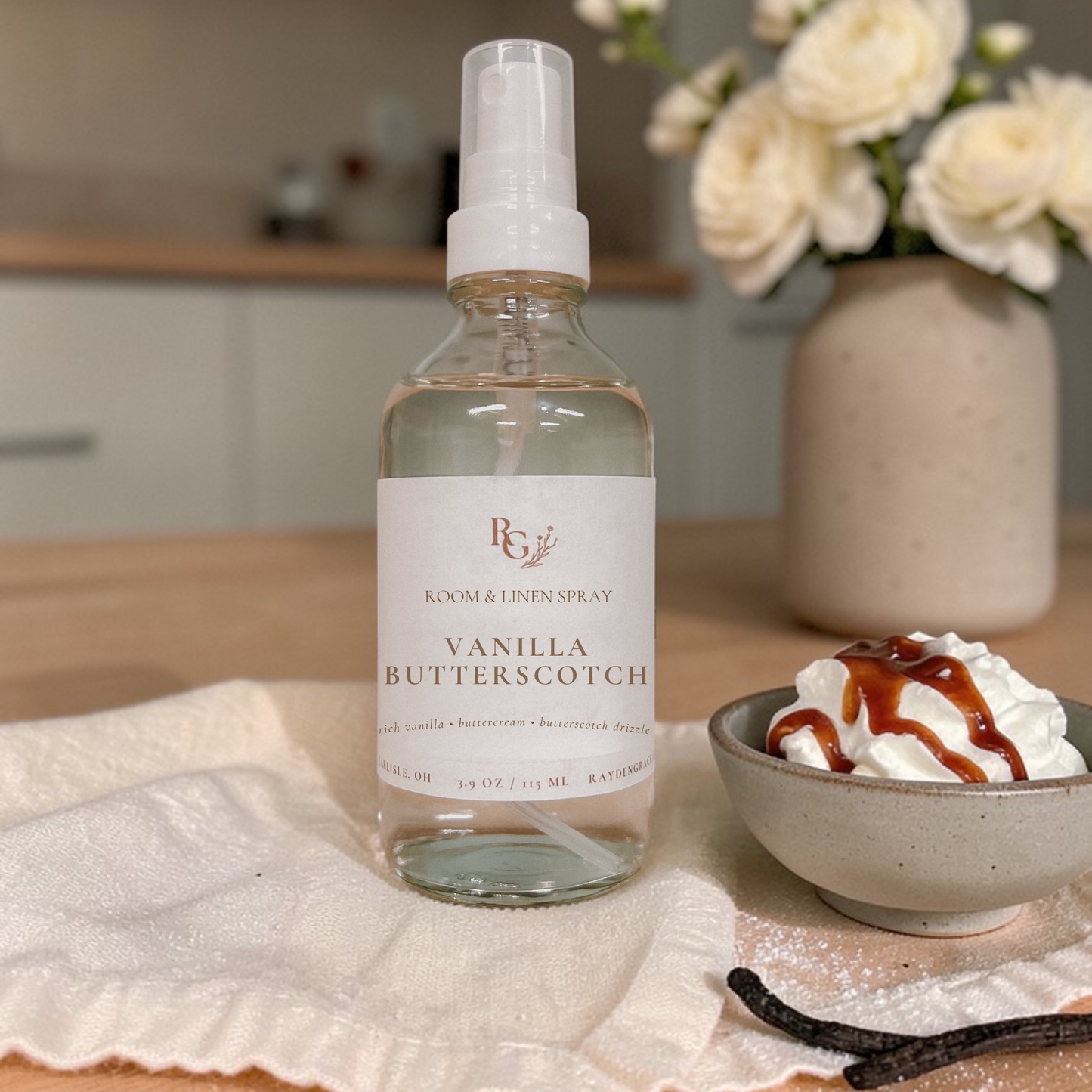 Vanilla Butterscotch Room & Linen Spray
