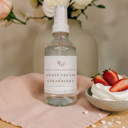 Sweet Cream & Strawberry 3 in 1 Spray
