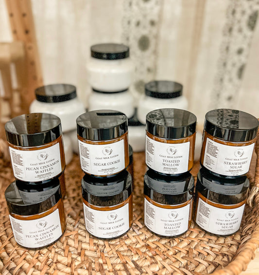 4 oz Goat Milk Lotion Jars