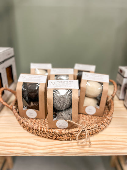 Scented Wool Dryer Ball Kits