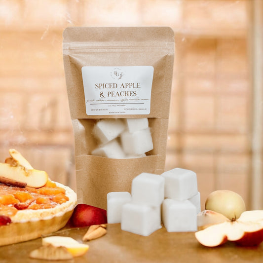 Spiced Apple & Peaches Wax Melt Bag