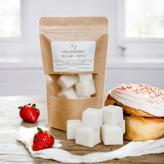 Strawberry Sugar + Spice Wax Melt Bag
