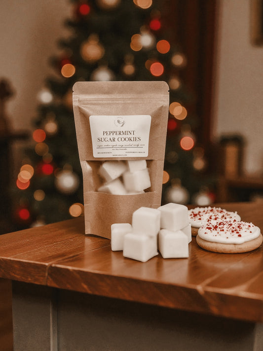 Peppermint Sugar Cookies Wax Melt Bag