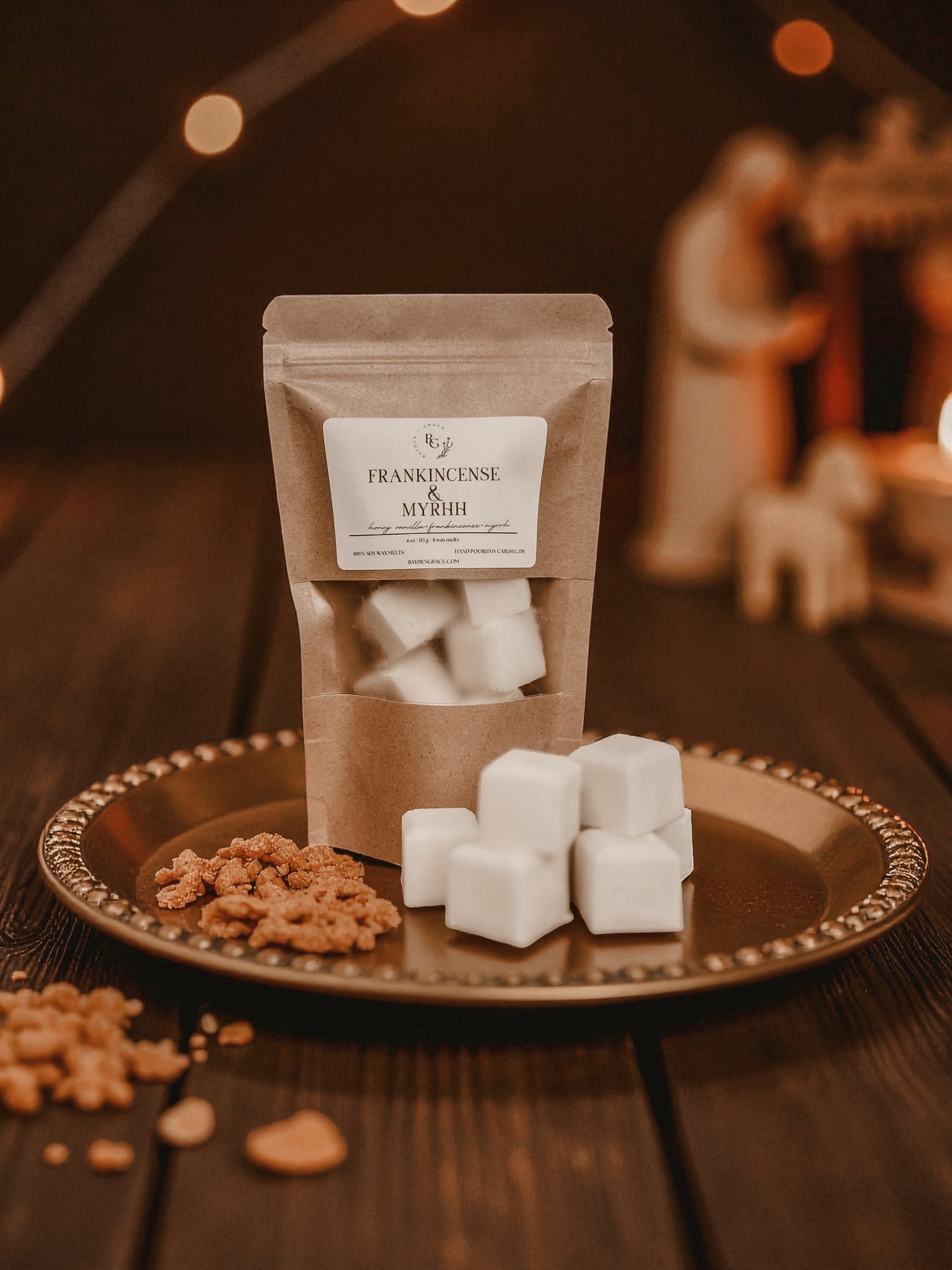 Frankincense & Myrrh Wax Melt Bag