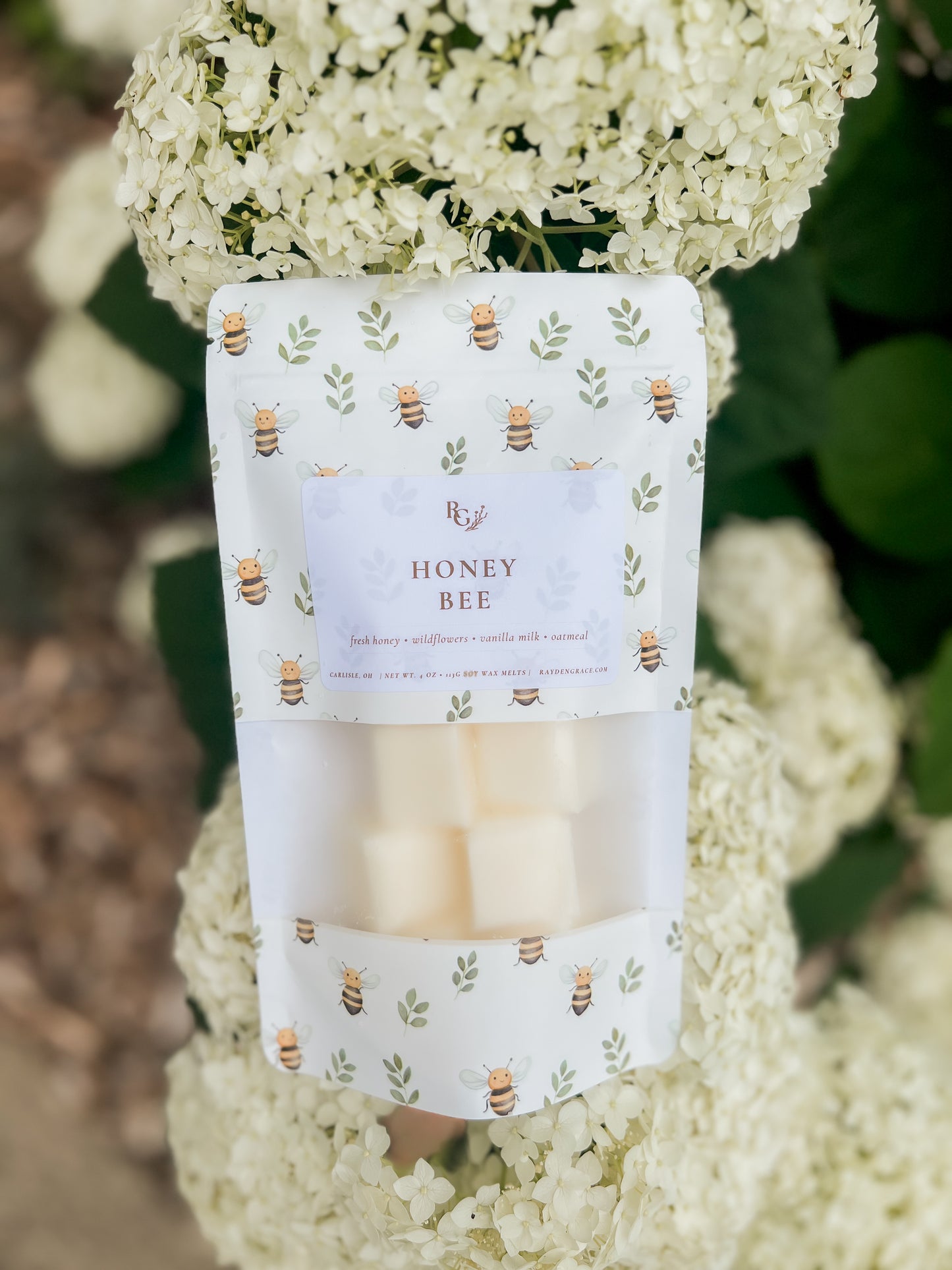 Honey Bee Wax Melt Bag