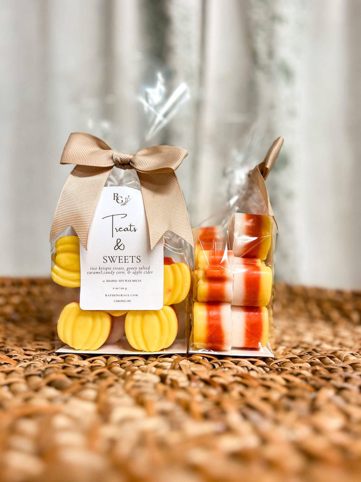 Pumpkin Shaped Wax Melt Bag