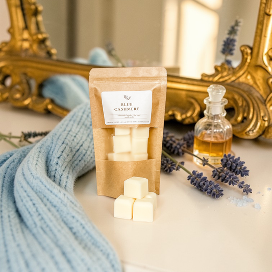 Blue Cashmere Wax Melt Bag