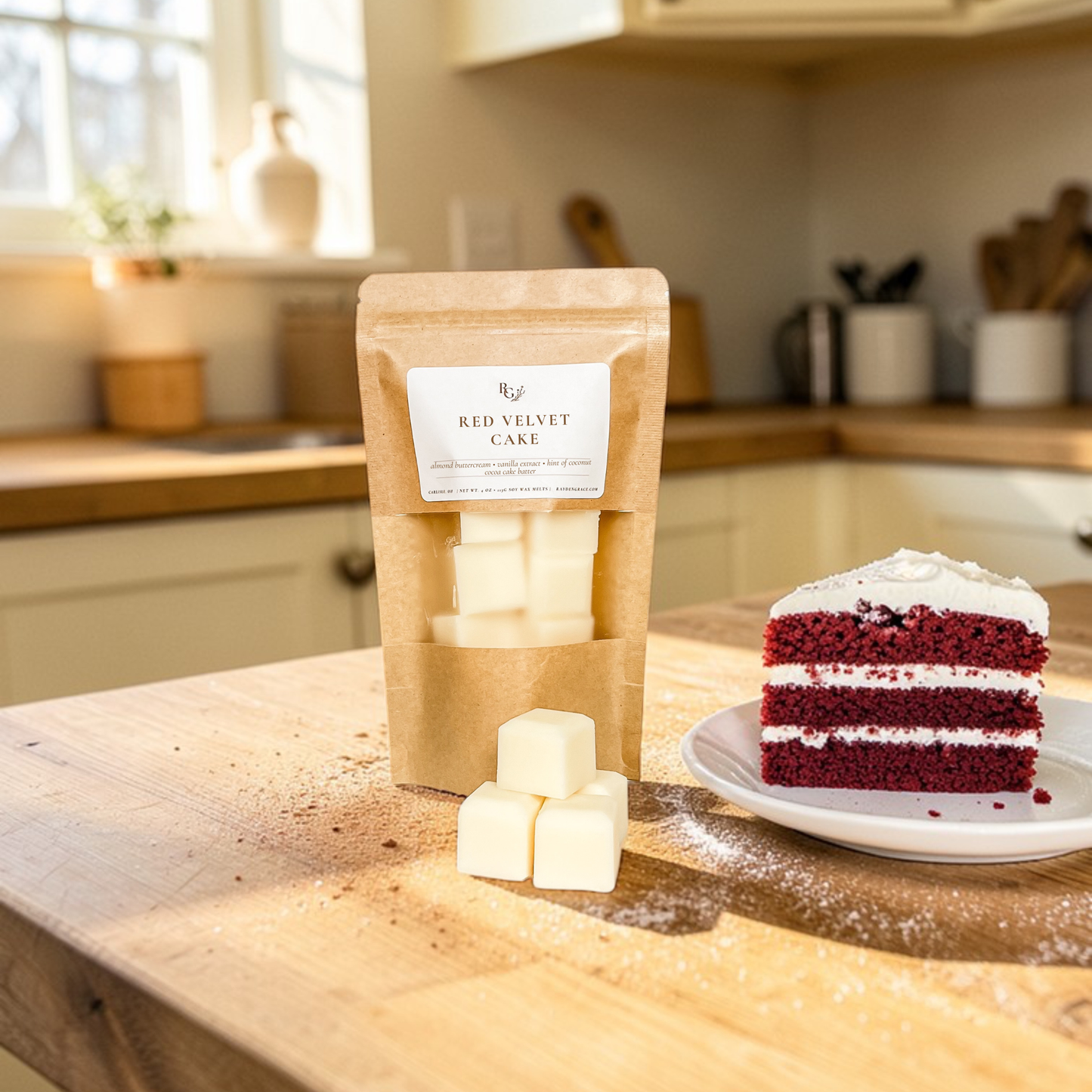 Red Velvet Cake Wax Melt Bag