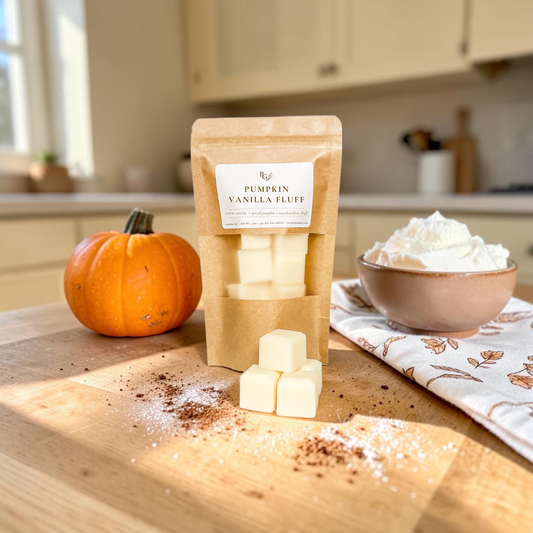 Pumpkin Vanilla Fluff Wax Melt Bag