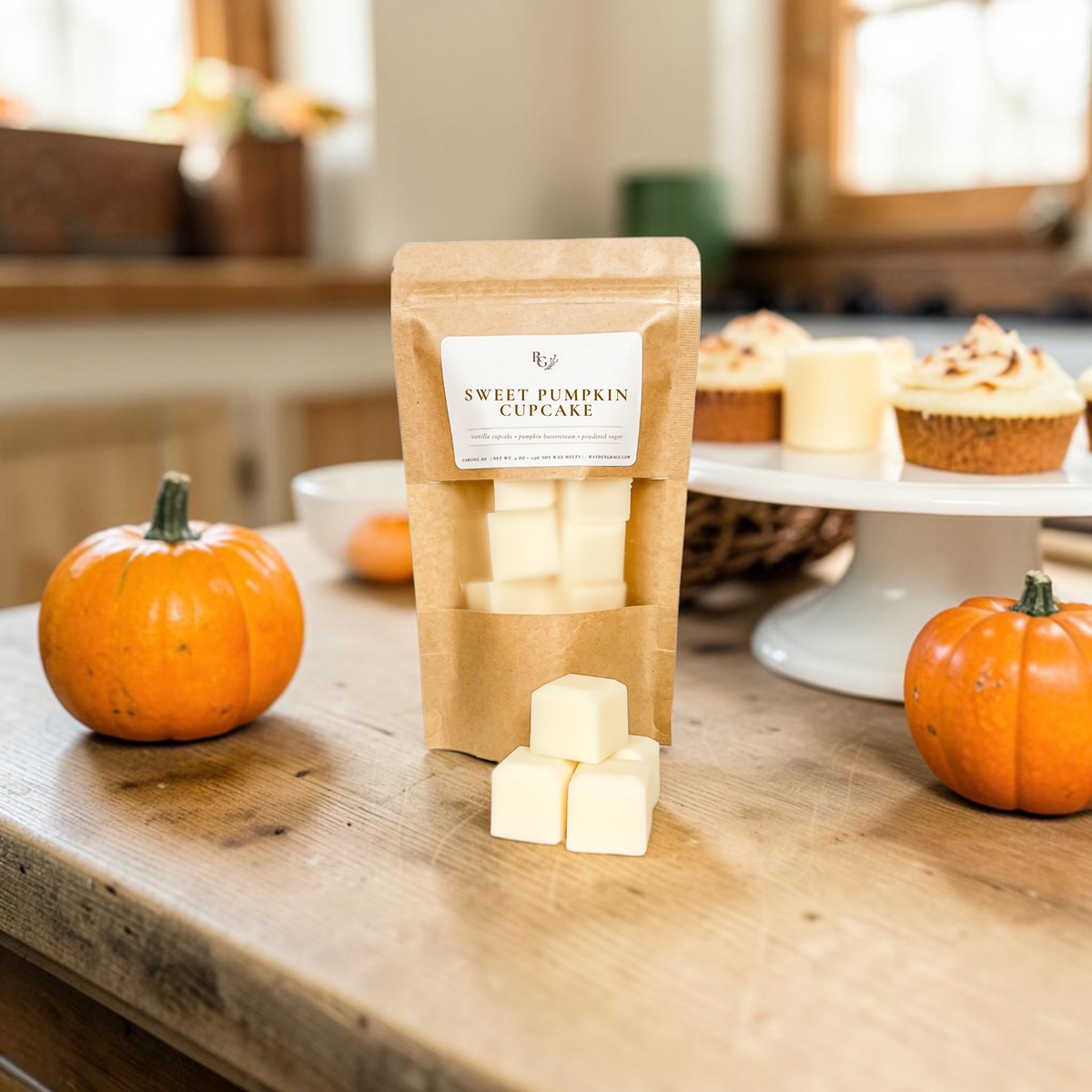 Sweet Pumpkin Cupcake