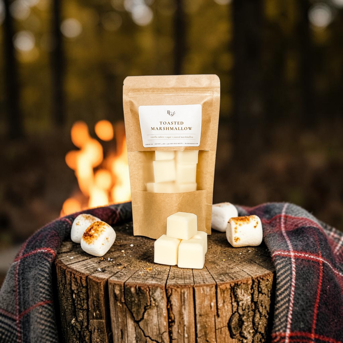 Toasted Marshmallow Wax Melt Bag