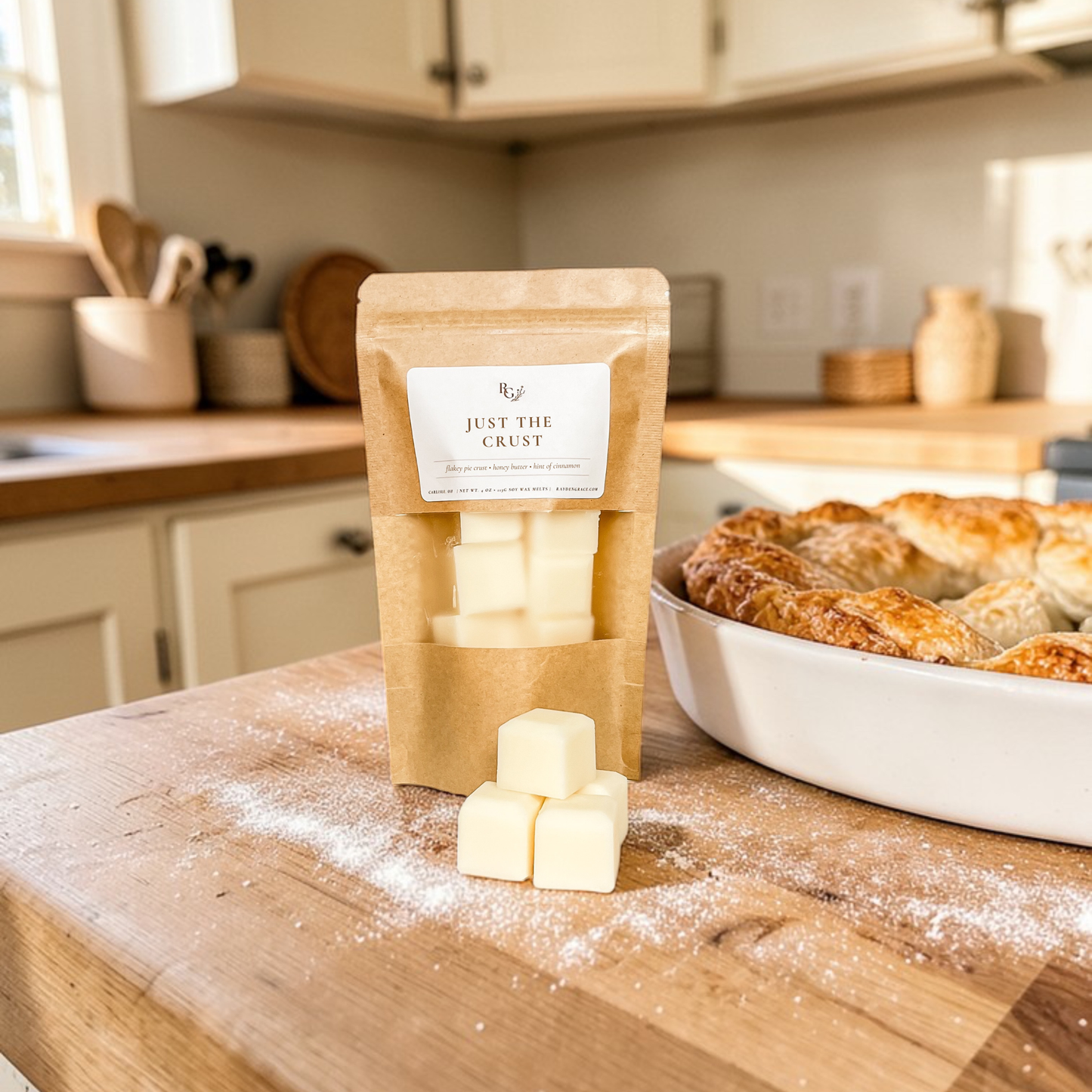 Just The Crust Wax Melt Bag