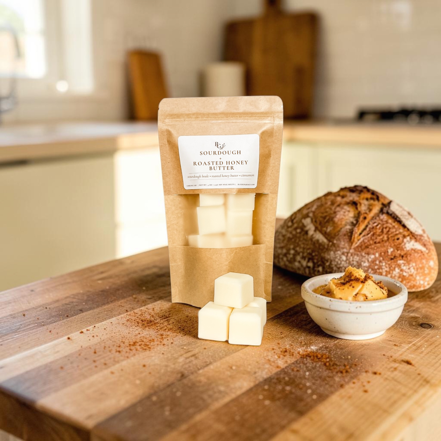 Sourdough + Roasted Honey Butter