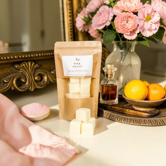 Pink Grace Wax Melt Bag