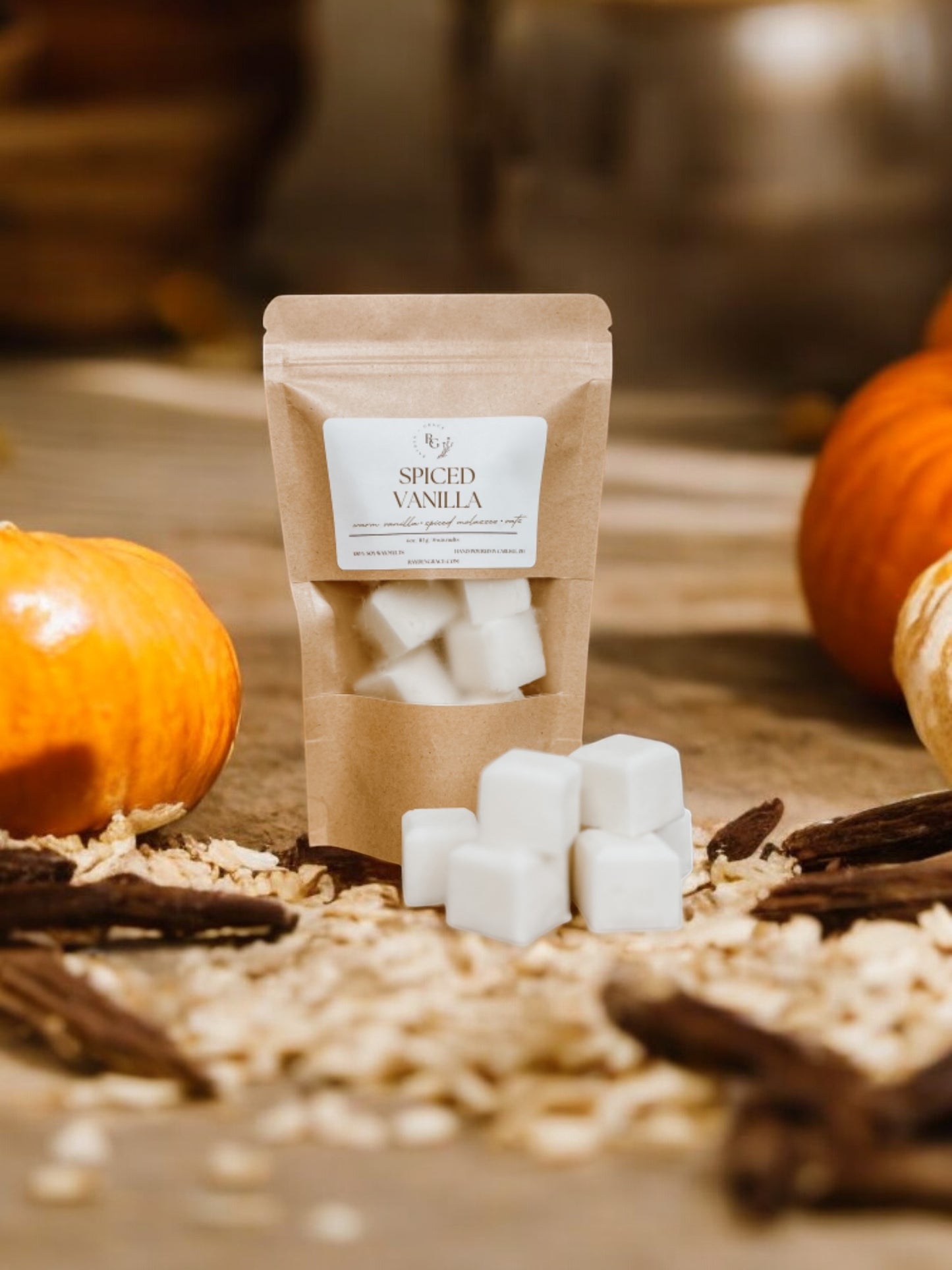 Spiced Vanilla Wax Melt Bag