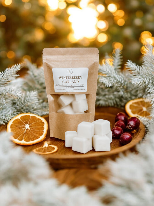 Winterberry Garland Wax Melt Bag