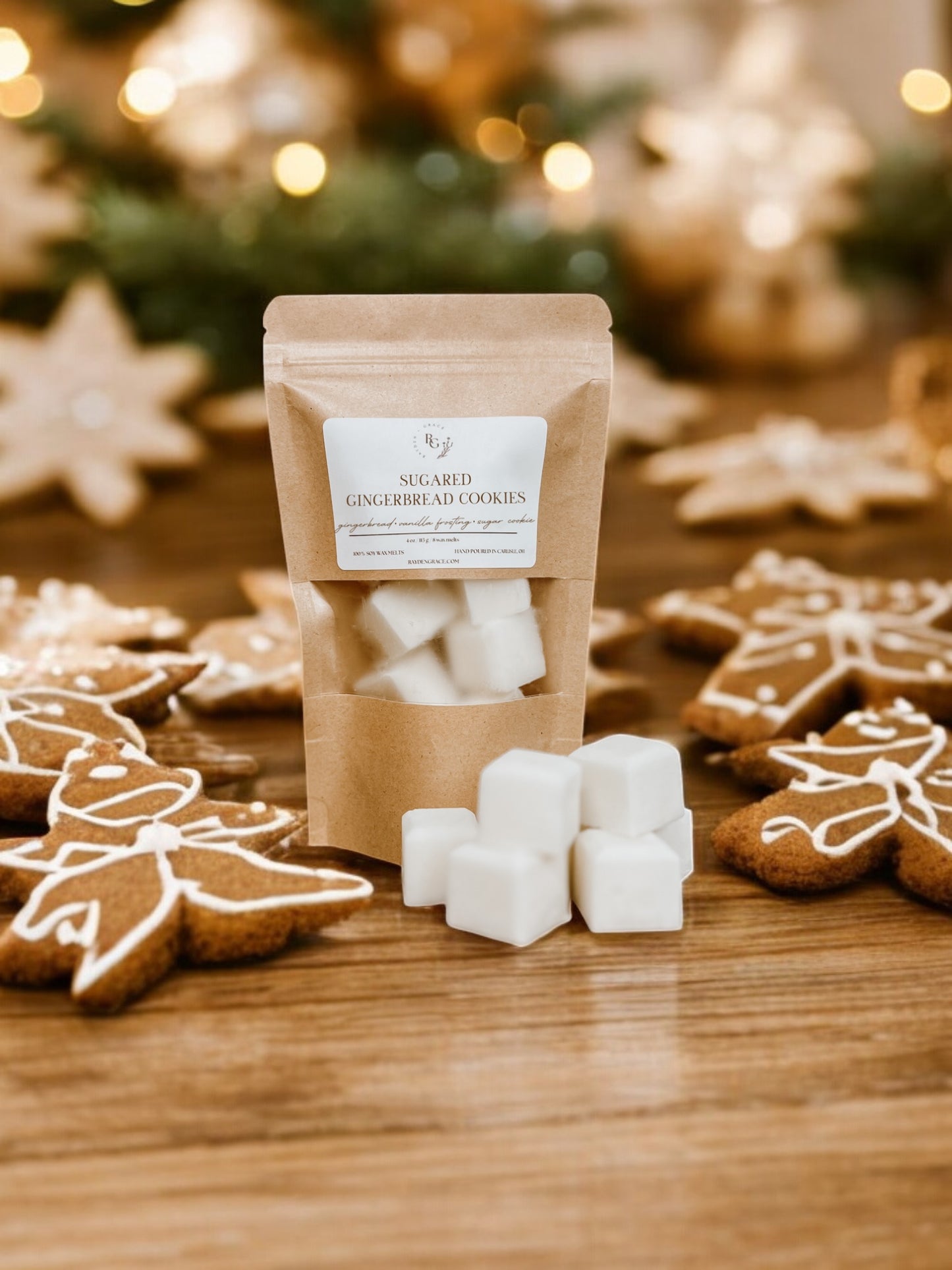 Sugared Gingerbread Cookies Wax Melt Bag