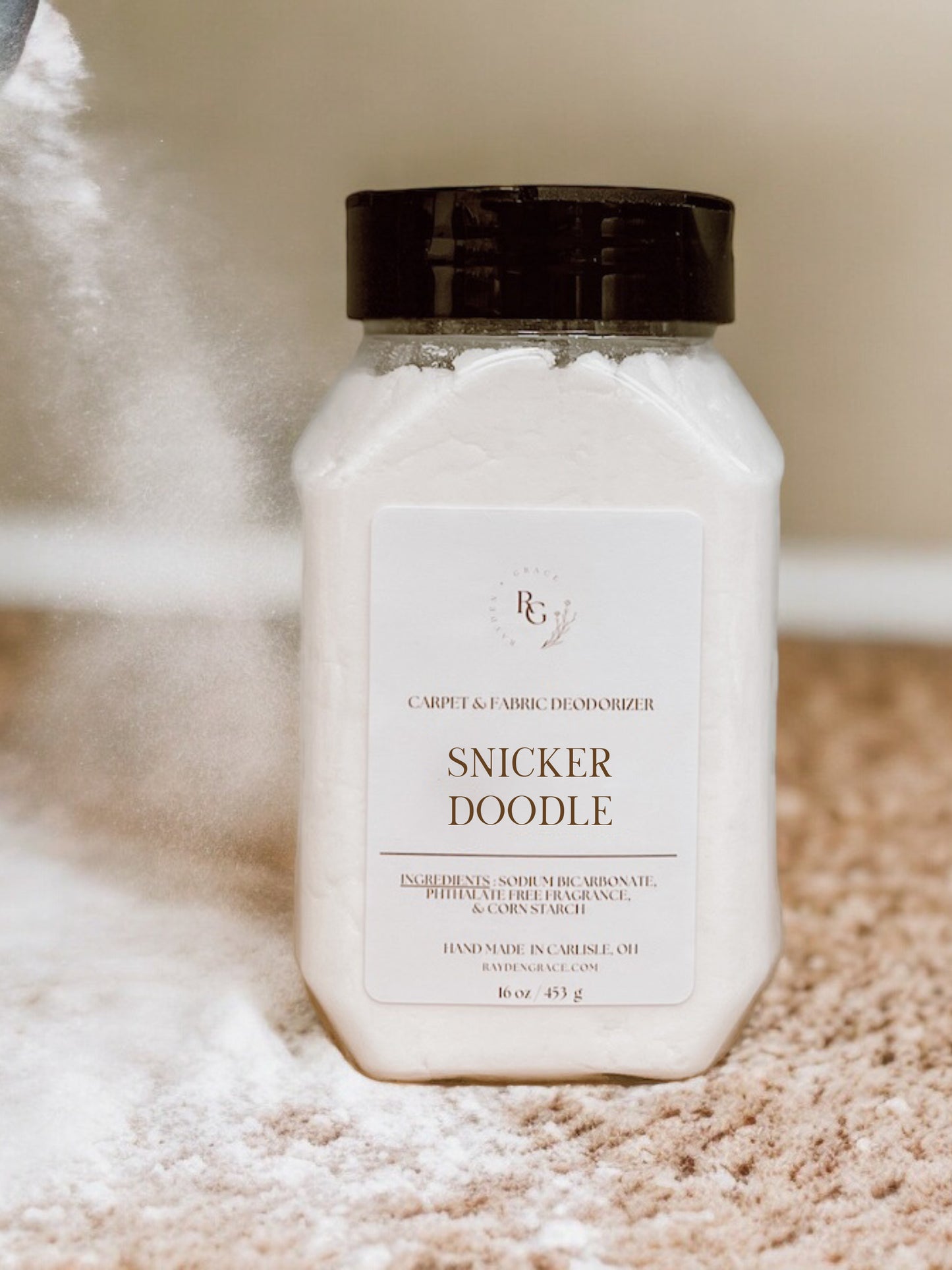 Seasonal -"Snickerdoodle" Carpet & Fabric Deodorizer