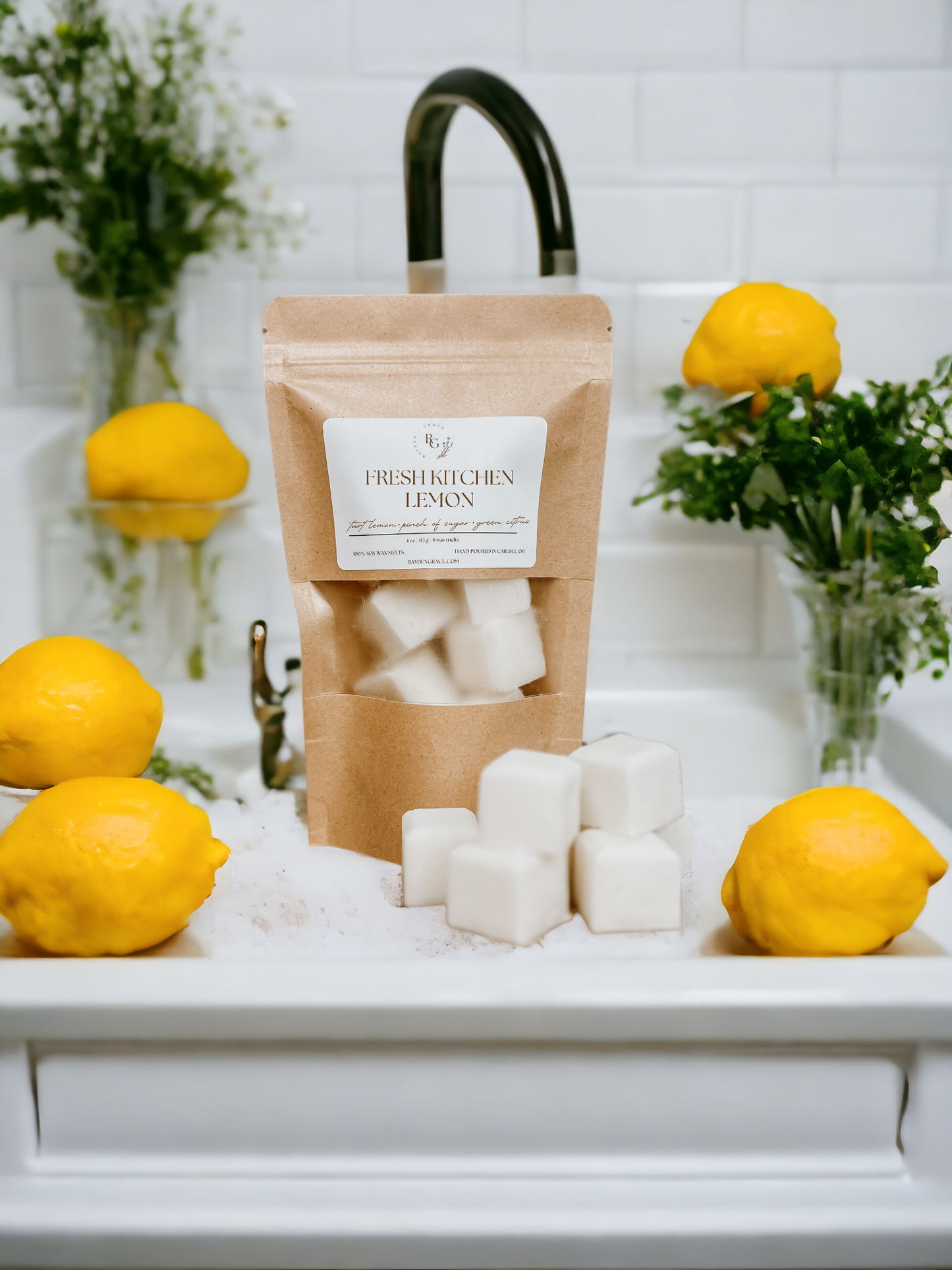 Fresh Kitchen Lemon Wax Melt Bag