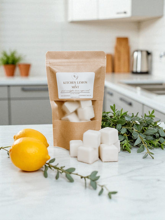 Kitchen Lemon + Mint Wax Melt Bag