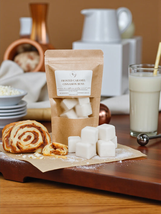 Frosted Caramel Cinnamon Buns Wax Melt Bag