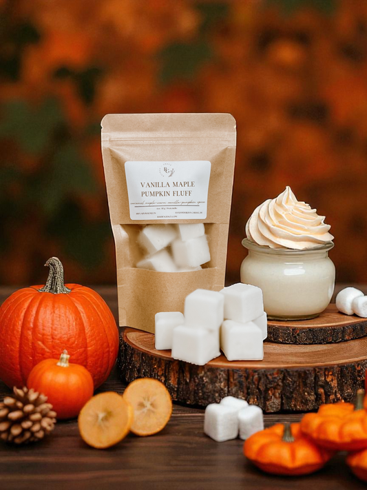 Vanilla Maple Pumpkin Fluff Wax Melt Bag