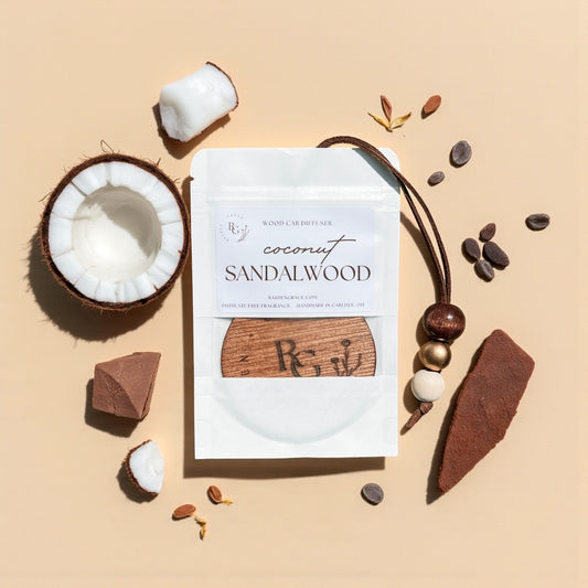 Coconut Sandalwood Car Diffuser