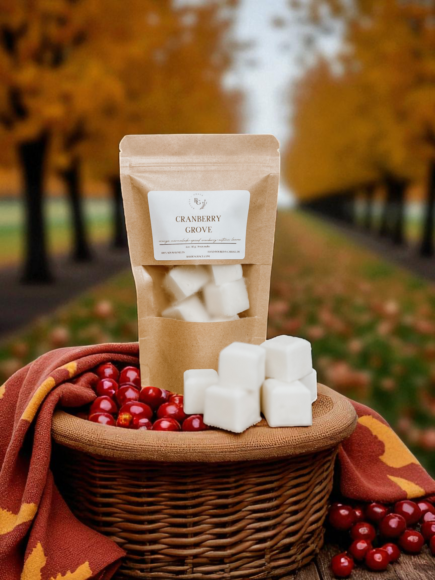 Cranberry Grove Wax Melt Bag