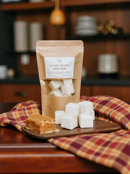 Salted Caramel Apple Bars Wax Melt Bag